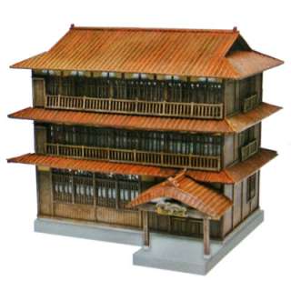   Hot Spring Hotel C   Tomytec (Building Collection 068) 1/150 N scale
