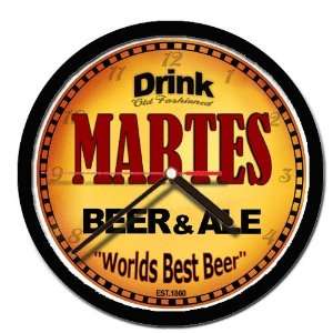  MARTES beer and ale cerveza wall clock 