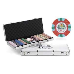 500 Dunes Officially Licensed Commemorative Poker Chips Set W/dunes 