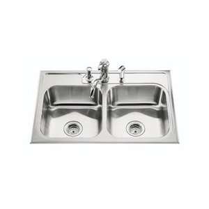  KOHLER 3283 4 NA Lyric Double Equal Self Rimming Kitchen 