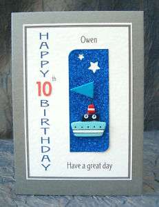 PERSONALISED Birthday Card 5th 10th 50th 70th etc Q8TB  