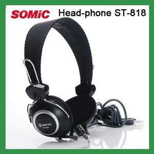 Somic ST 818 Stereo Dynamic EarphoneHeadphone With Microphone  