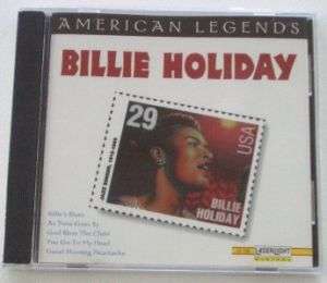 NEW sealed CD Billie Holiday American Legends 018111273626  