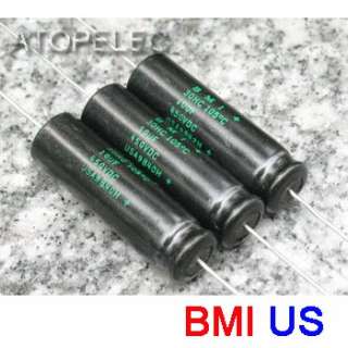 4pcs BMI U.S. Axial Electrolytic Capacitor 10uF/450V  