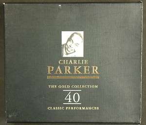 CHARLIE PARKER Gold Collection OOP 2 CD SET Italy  