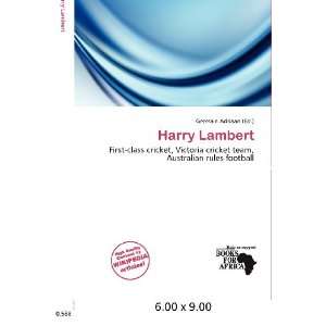  Harry Lambert (9786200677754) Germain Adriaan Books