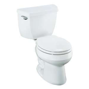 Kohler K 3577 T 0 Wellworth Classic 1.28gpf Round Front Toilet with 