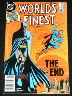 WORLDS FINEST COMICS #323, DC Comics 1986   Farewell Issue   Joey 