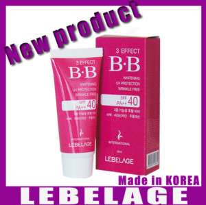 Natural Cover Blemish Balm BB CREAM 3Effect Korean 30ml Whitening/ UV 