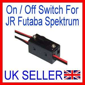 Universal Switch Harness 4 JR Spektrum Futaba Hitec  