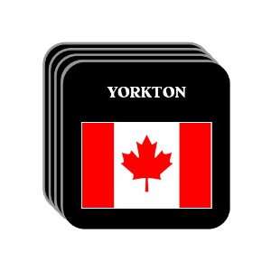  Canada   YORKTON Set of 4 Mini Mousepad Coasters 