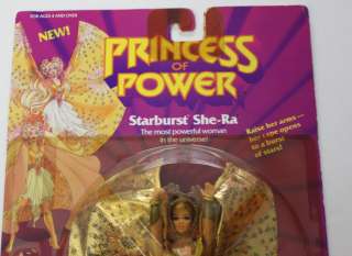   STARBURST SHE RA POP MOC vintage w/ Zoloworld case Princess  