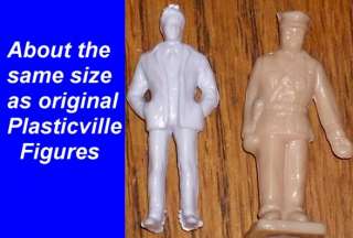 Fine Unpainted Sitting People for O Scale& Lionel 027  