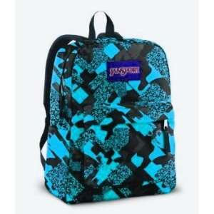  Jansport Backpack Superbreak Blinded Blue Class Camouflage 