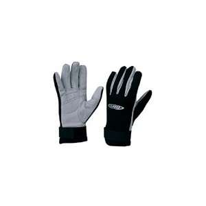   Sporting Gloves with Amara Palm, Black & Grey