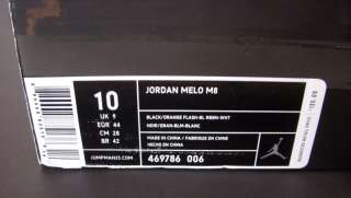 NEW NIKE JORDAN MELO M8 KNICKS LIN FOAM JORDAN 3 XI CONCORD SPACE JAM 