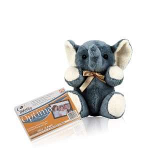  Beautiful, Soft, Plush Elephant with Bow and 50 Sheets of 