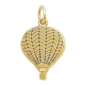  Rembrandt Charms Hot Air Balloon Charm, 10K Yellow Gold 