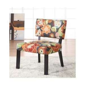  Bright Floral Print Accent Chair   Powell Furniture   383 