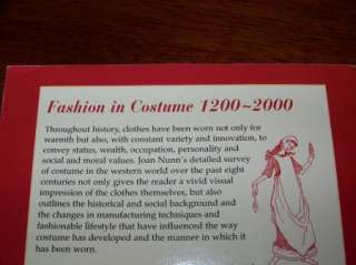 Fashion in Costume 1200 2000 Joan Nunn   SC  