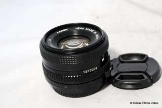 Canon 50mm f1.8 lens FD manual focus 11.8 8  of 10  