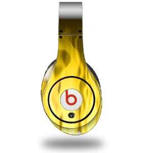  Fire Yellow Decal Style Skin (fits genuine Beats Studio 