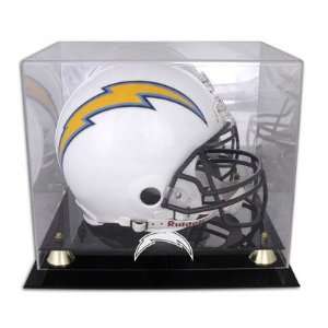  San Diego Chargers Deluxe Full Size Helmet Display Case 