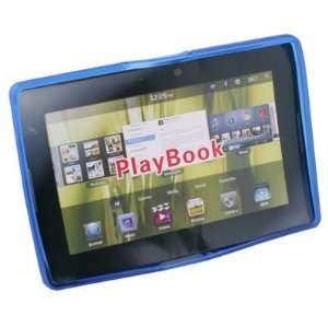  Blue TPU CASE COVER SKIN FOR BlackBerry PlayBook 