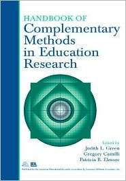 Handbook of Complementary Methods in Education Research, (0805859330 
