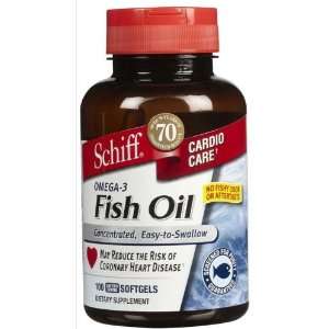  Schiff Antioxidants Omega 3 Fish Oil 100 softgels Health 