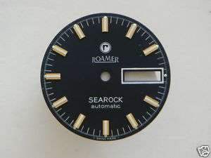 Original Vintage ROAMER Searock Watch Dial New  