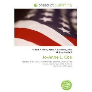  Jo Anne L. Coe (9786132698629) Books