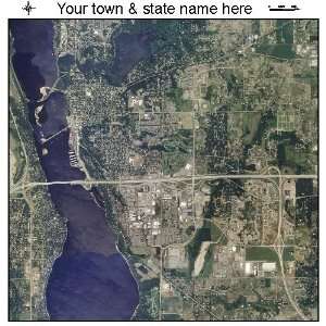  Aerial Photography Map of Hudson, Minnesota 2010 WI 