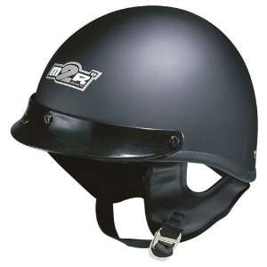  MR9 Flat Solid Cruiser Helmets, 3X, Black Automotive