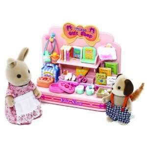  Sylvanian Families Village Gift Shop with 2 Figures Toys 