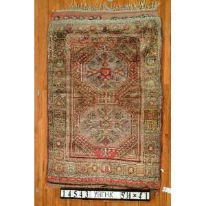  4x5 Hand Knotted Yatak Turkey Rug   41x510