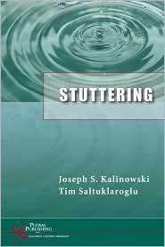 Stuttering, (1597560111), Joseph Kalinowski, Textbooks   Barnes 