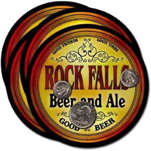 Rock Falls , WI Beer & Ale Coasters   4pk