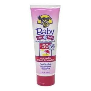  Banana Boat Baby Tear Free Sunscreen Lotion Spf 50 8oz 