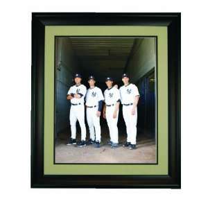 New York Yankees Core Four  Jeter, Pasada, Pettitte, Rivera Framed 16 
