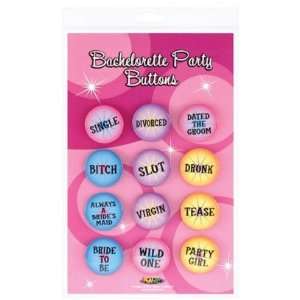 Bachelorette party buttons   12