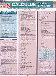 Calculus Equations & Answers, (1423208560), BarCharts Inc., Staff 