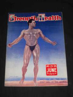 Strength and Health Magazine June 1941 Steve Stanko  