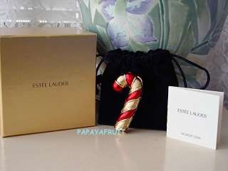 Limited Estee Lauder~Pleasures CANDY CANE~Solid Perfume  