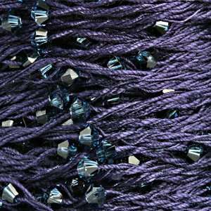  Swarovski 59000C Beads Cotton Yarn MONTANA 1 Foot
