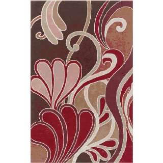    3353 Ruby Zuna Collection Rug   3ft 3in X 5ft 3in