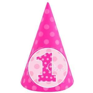  Everything One Girl Cone Hats (8) Party Supplies Toys 