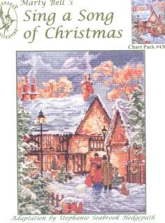 Sing A Song Of Christmas Marty Bell Cross Stitch NEW PATTERN  
