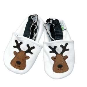  Augusta Baby Reindeer Soft Sole Leather Baby Shoe (0 6 mo 