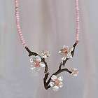 Cherry Blossom Necklace   Michael Michaud   Silver Seasons Jewelry